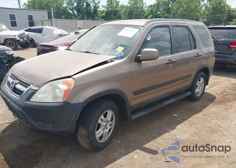 2004 Honda Cr-V Ex из США, поврежденный, VIN SHSRD78804U203730